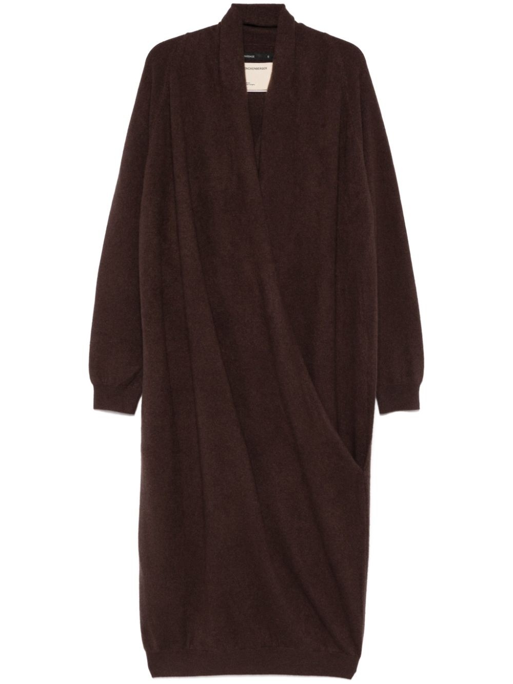 cashmere maxi dress - 1