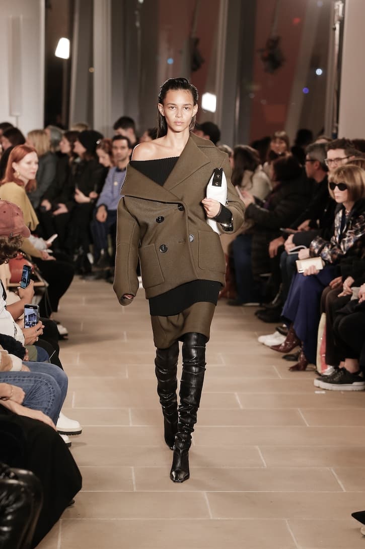 Faux leather over-the-knee boots - 7