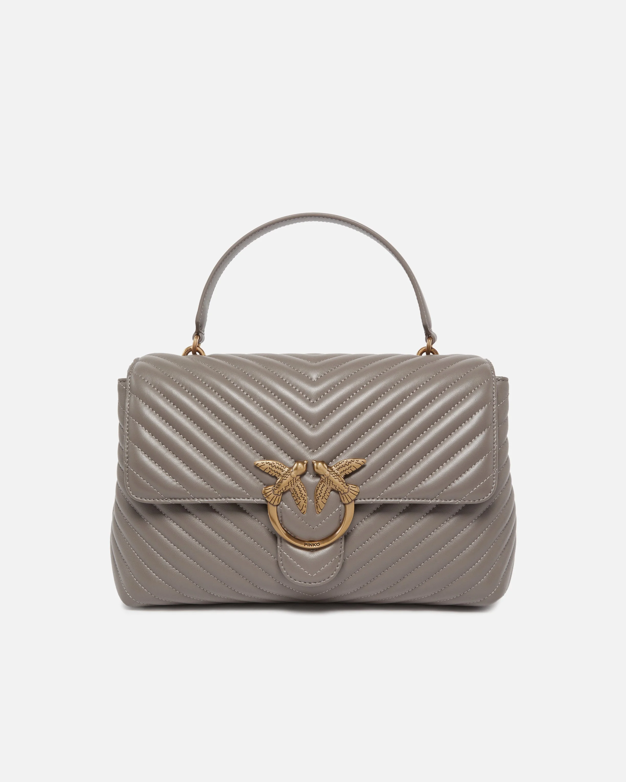 LARGE HANDBAG LADY LOVE BAG PUFF CHEVRON - 1