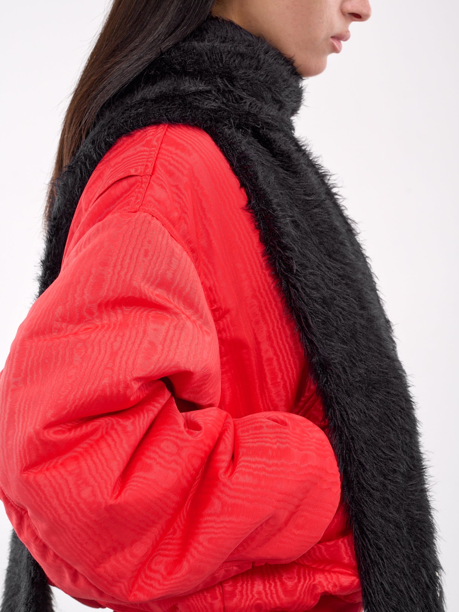 Wild Puffy Knit Scarf - 2