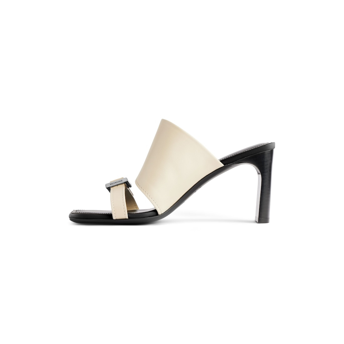 Women's Bel Air 80mm Sandal  in Soya/silver - 4