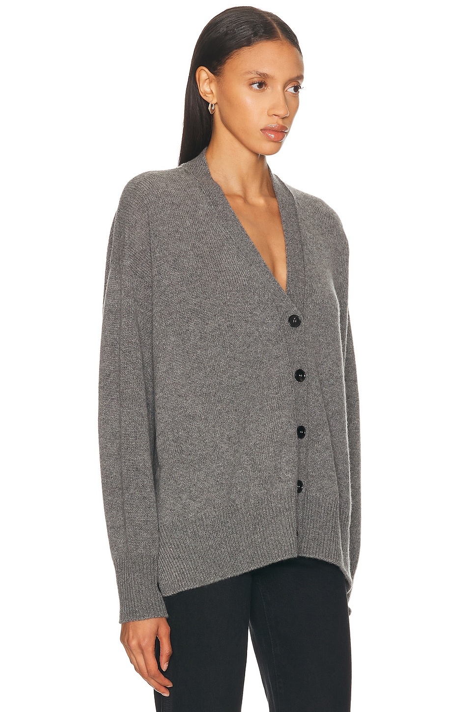 V Neck Cardigan - 2