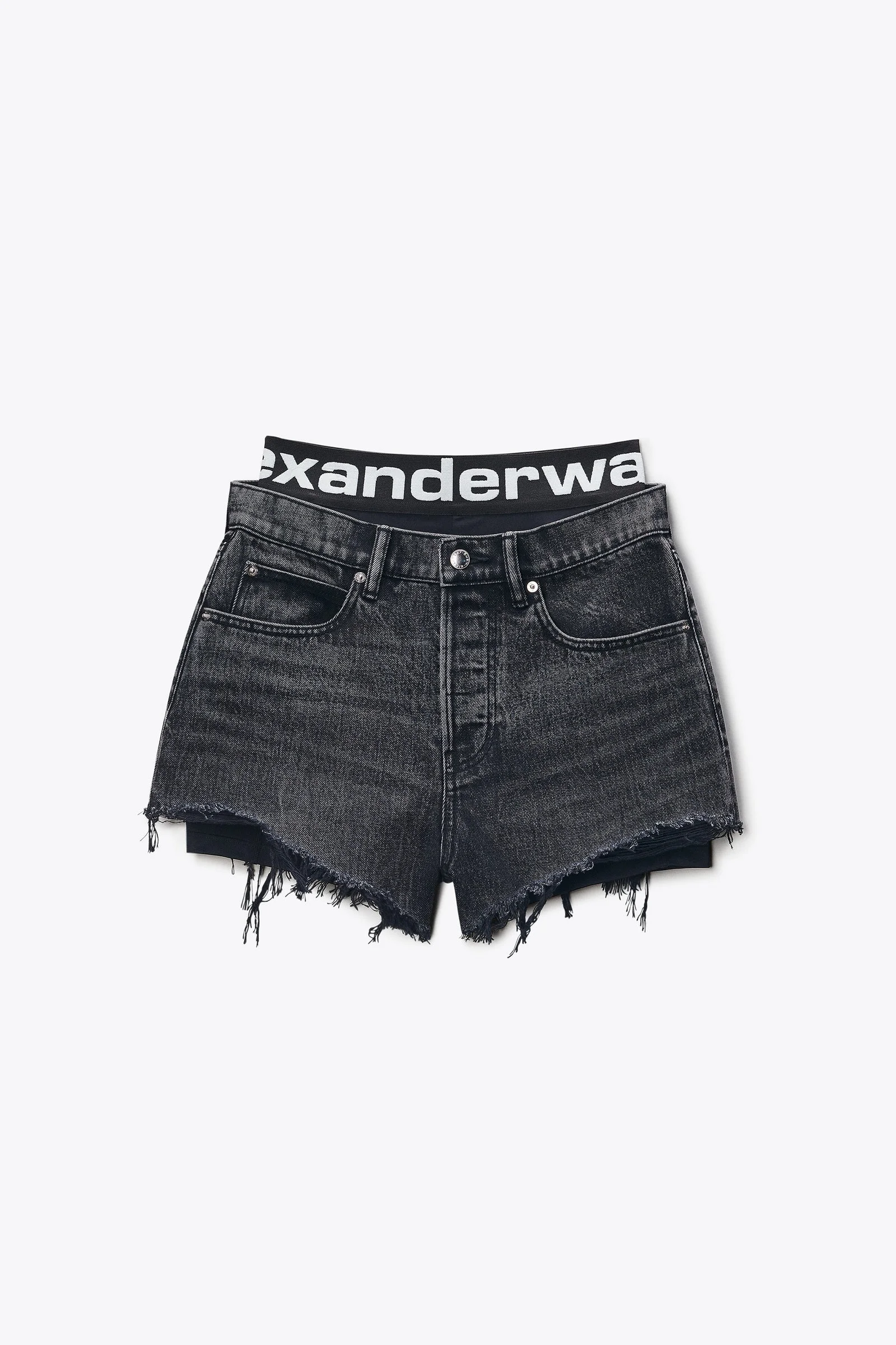 pre-styled relaxed logo bike short - 1