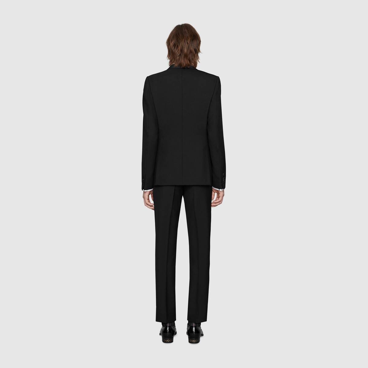 Tapered wool mohair tuxedo - 4