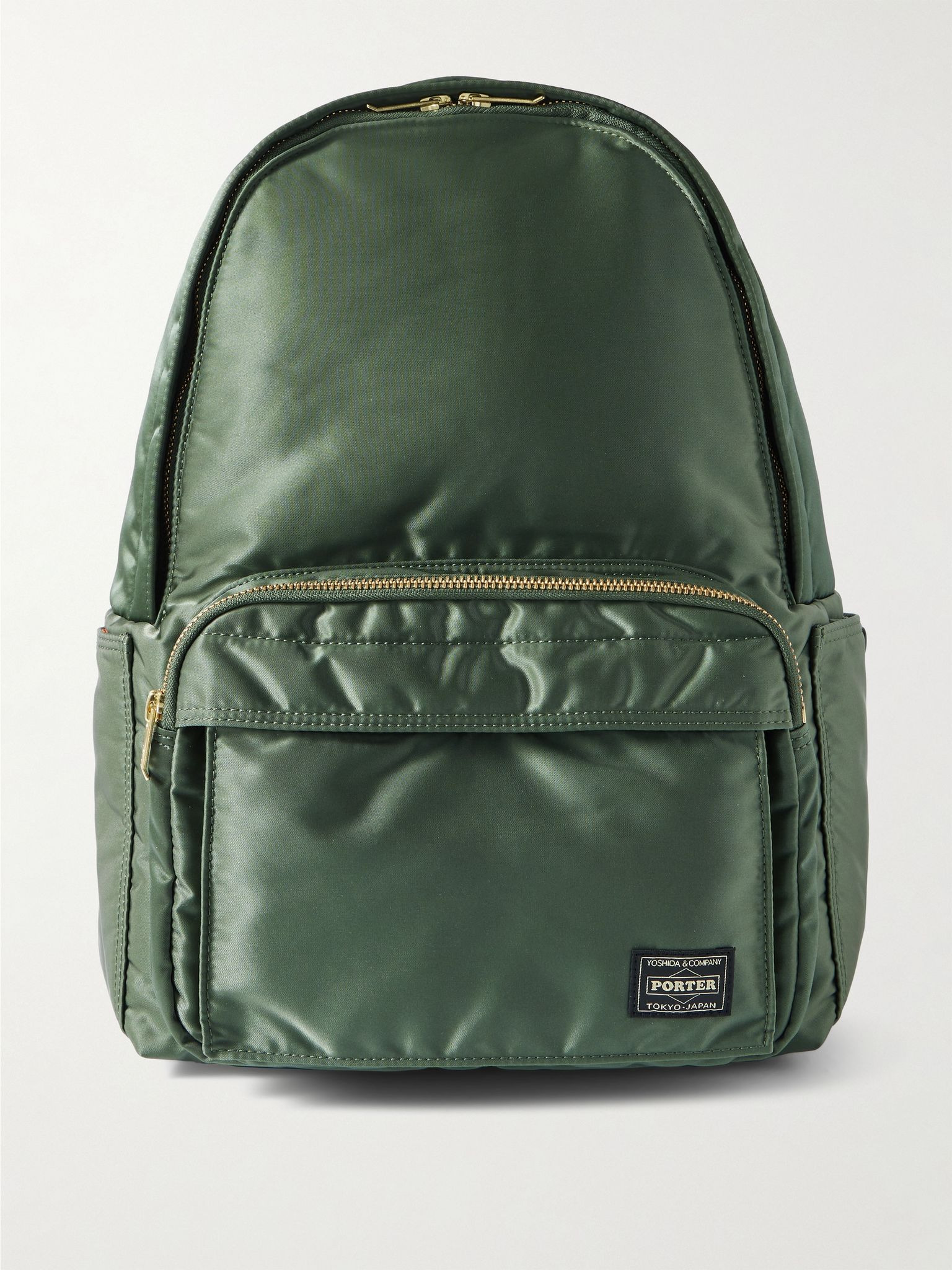 Daypack Nylon-Twill Backpack Green - 1