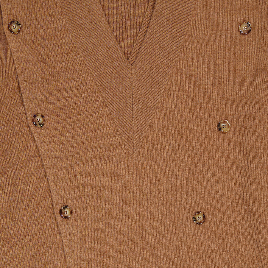 Burberry Men's Double-breasted V-neck Jumper - 7