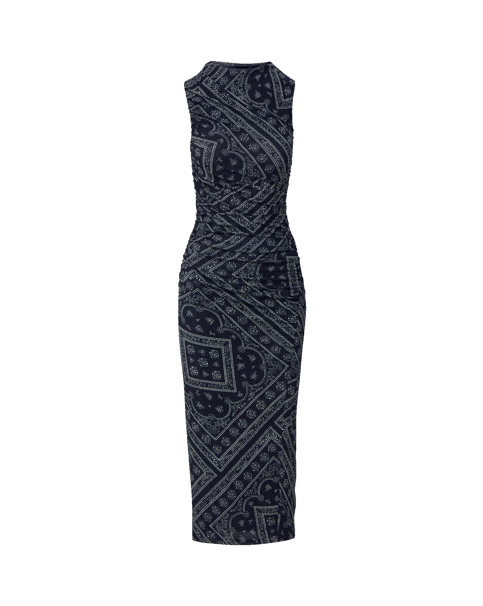 SYLVIANI BANDANA MIDI DRESS - 1
