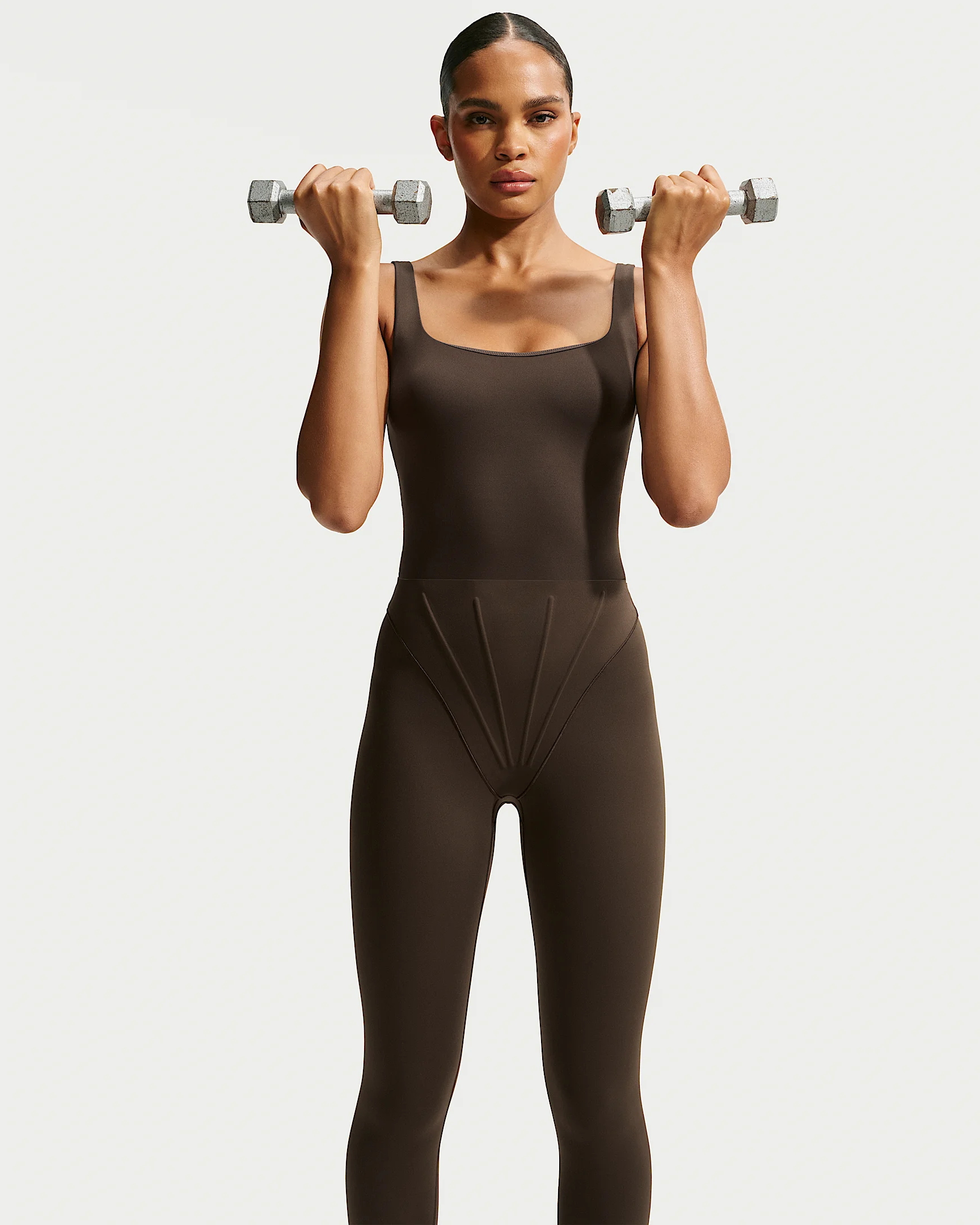 NikeSKIMS Matte Women's High-Waisted Corset 26" Leggings - 1