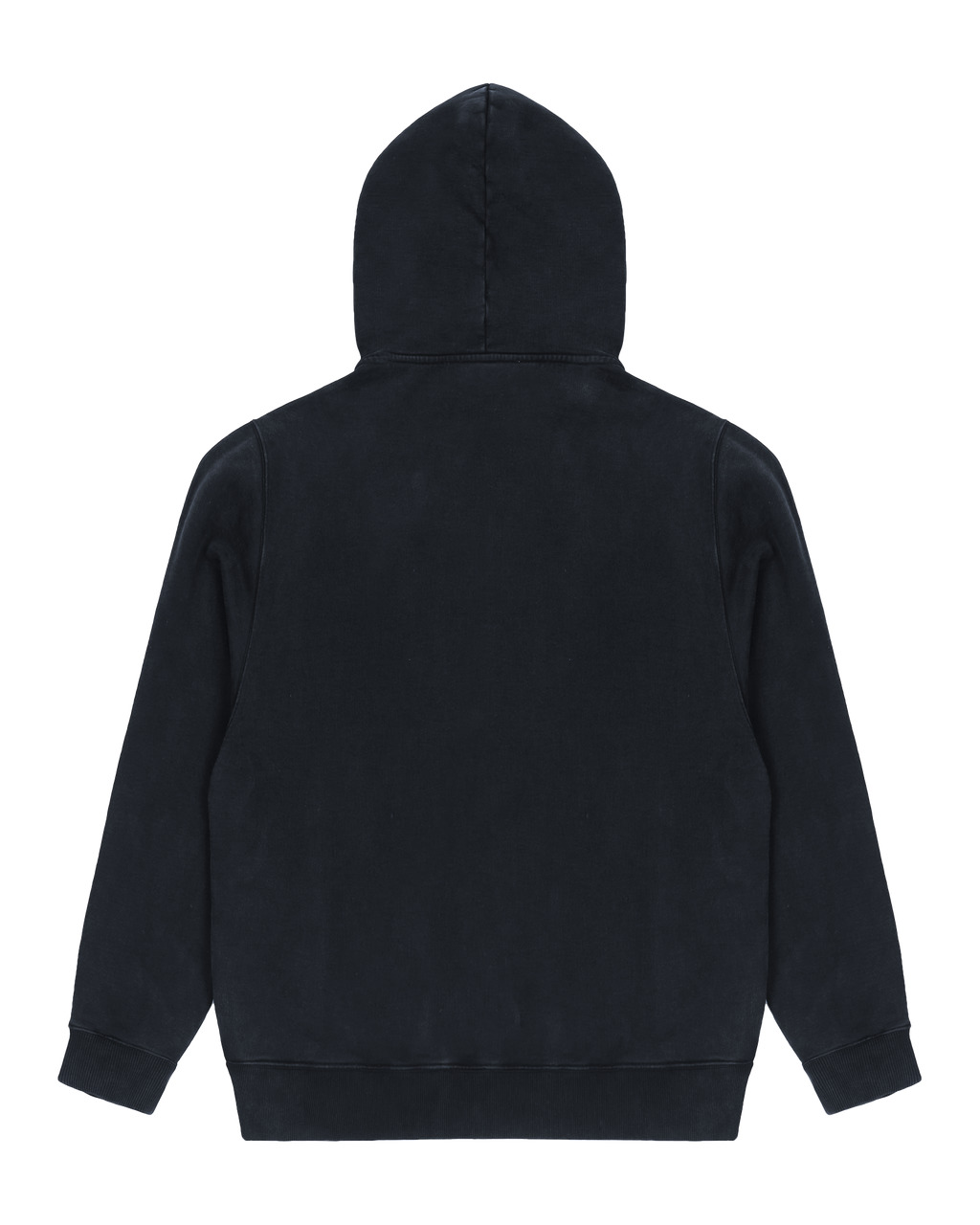 CHARCOAL GREY BOXY PULLOVER HOODIE - 2