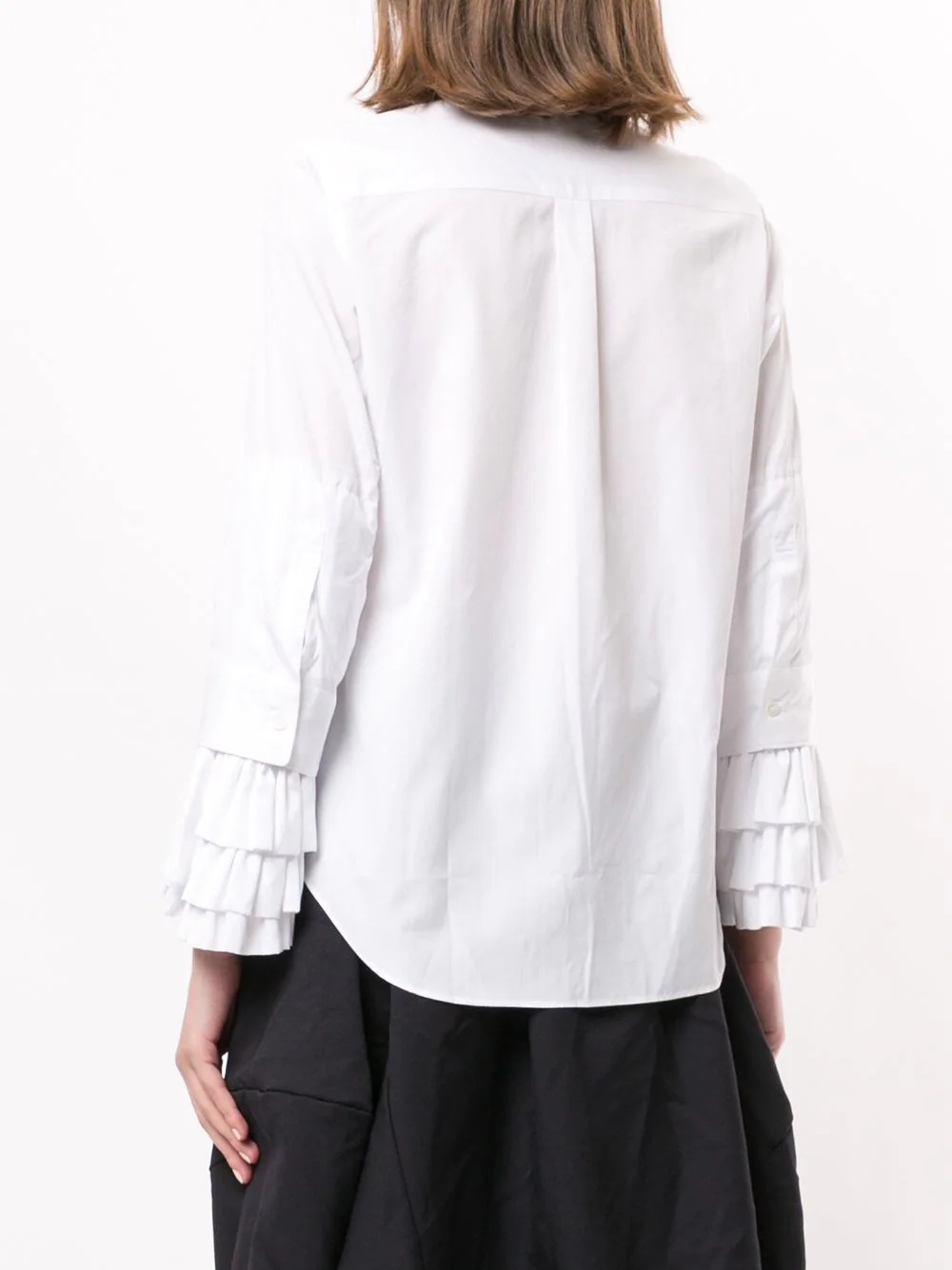 ruffled cuffs shirt - 4