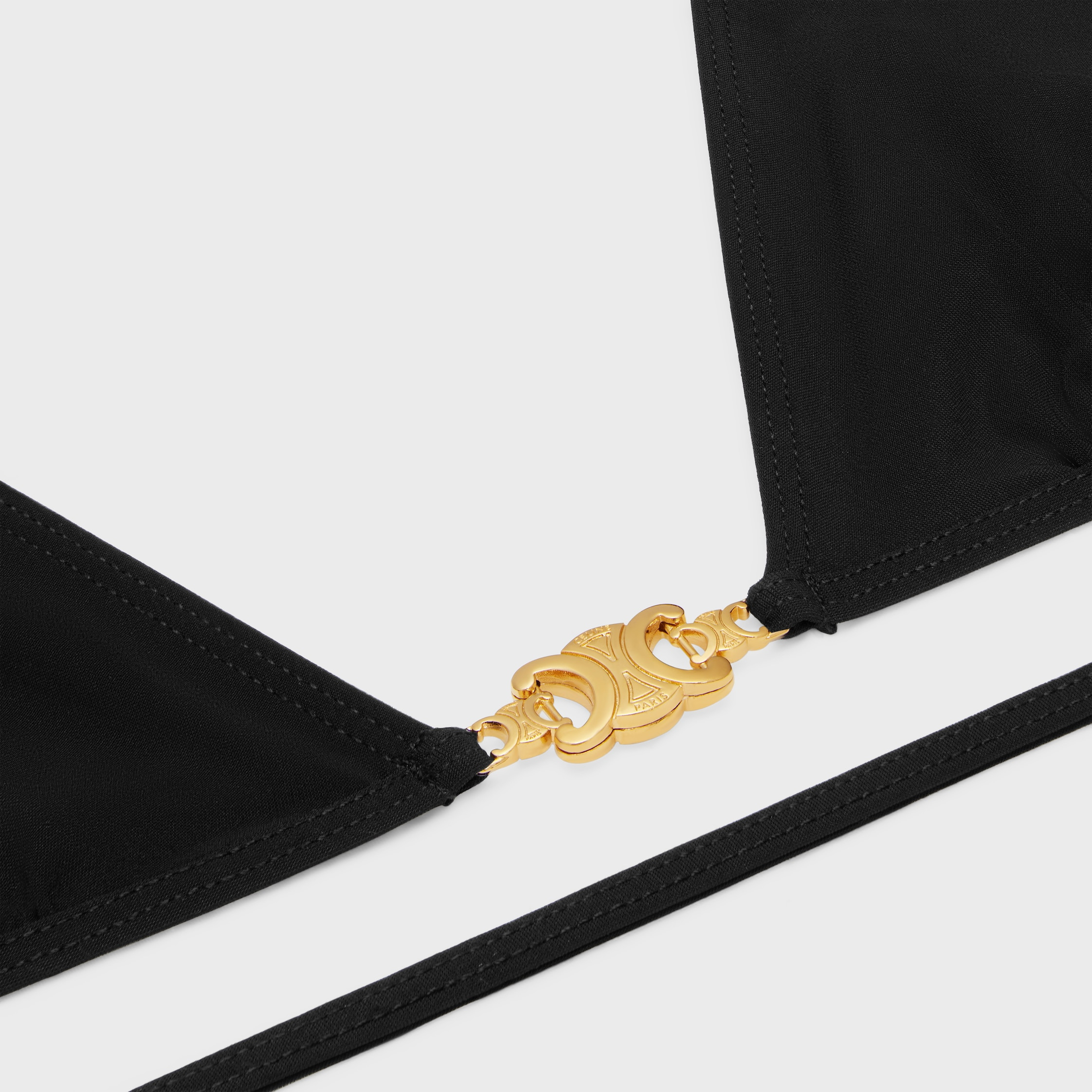 triomphe triangle top in matte jersey - 3