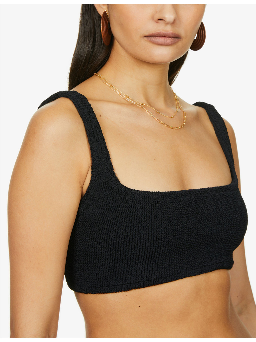 Xandra crinkled bikini set - 5
