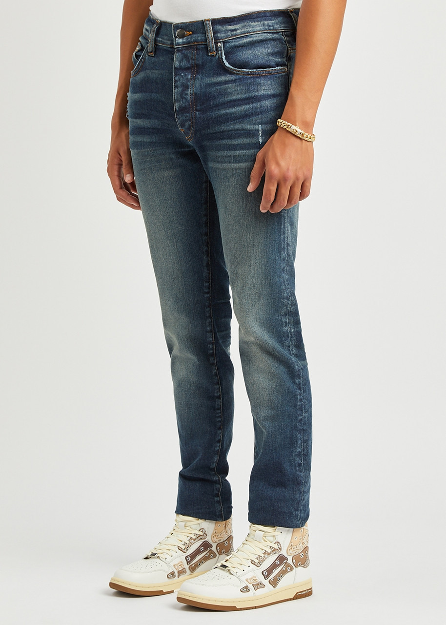Stack blue skinny jeans - 2