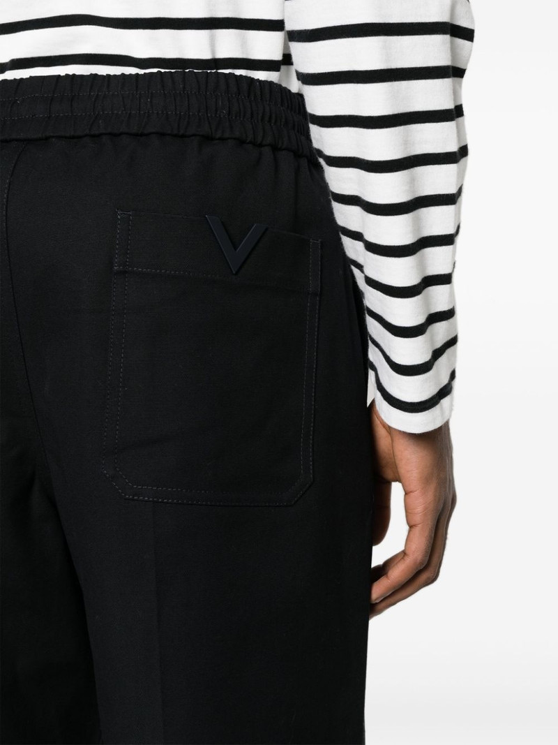 raised-seam straight-leg trousers 5