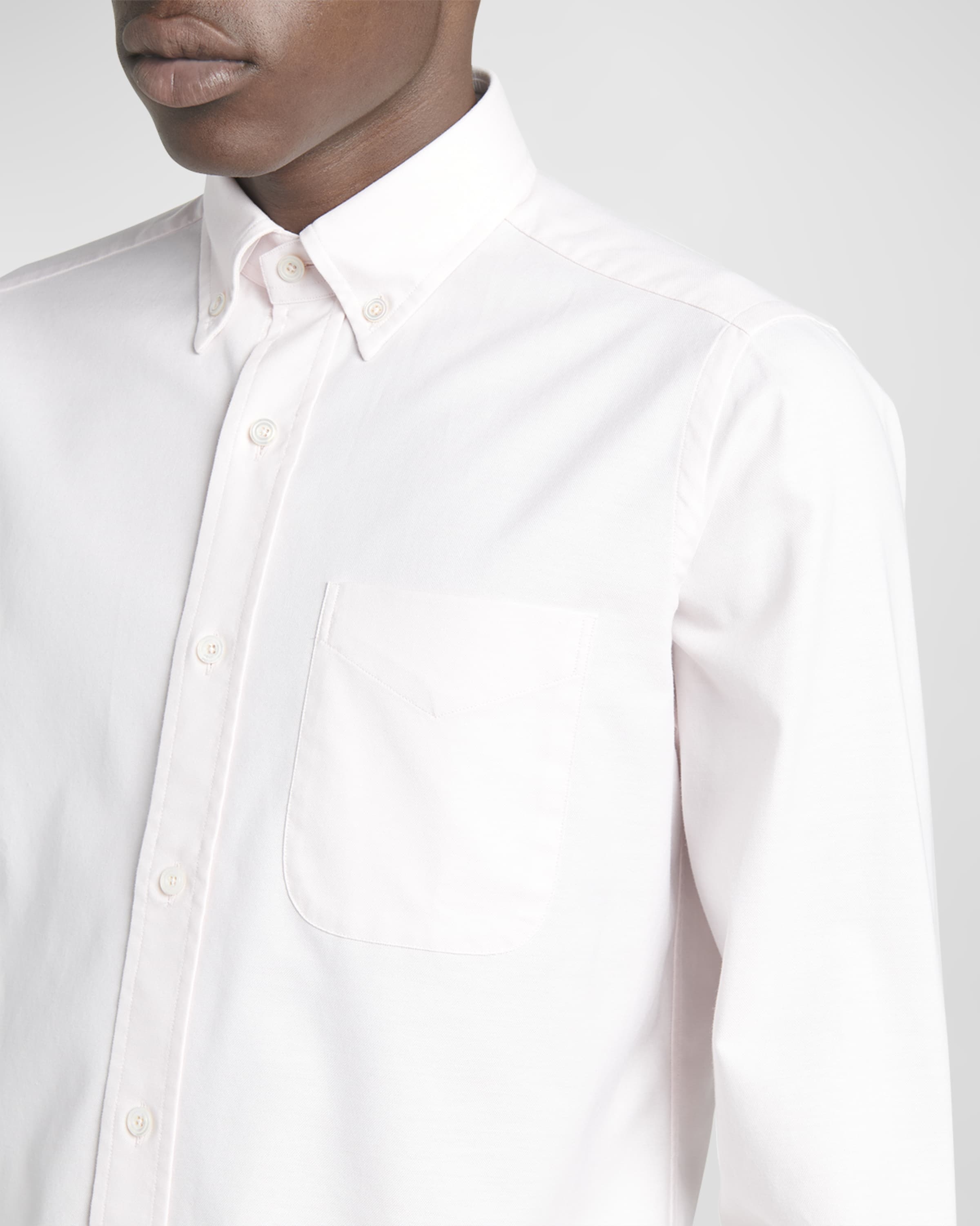 Men's Slim Fit Cotton Oxford Sport Shirt - 6