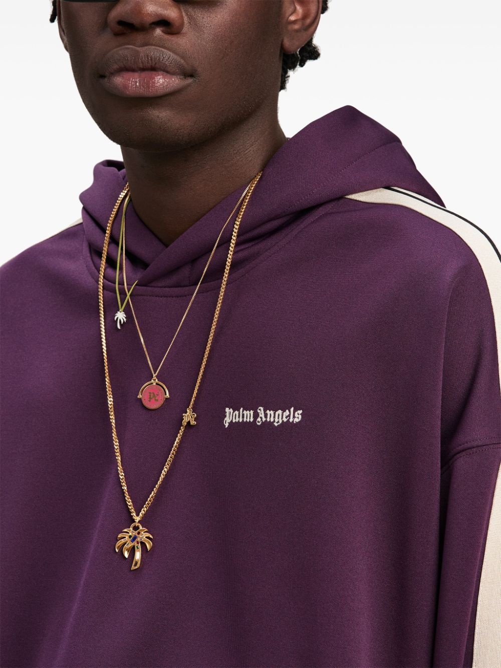 logo-print hoodie - 6