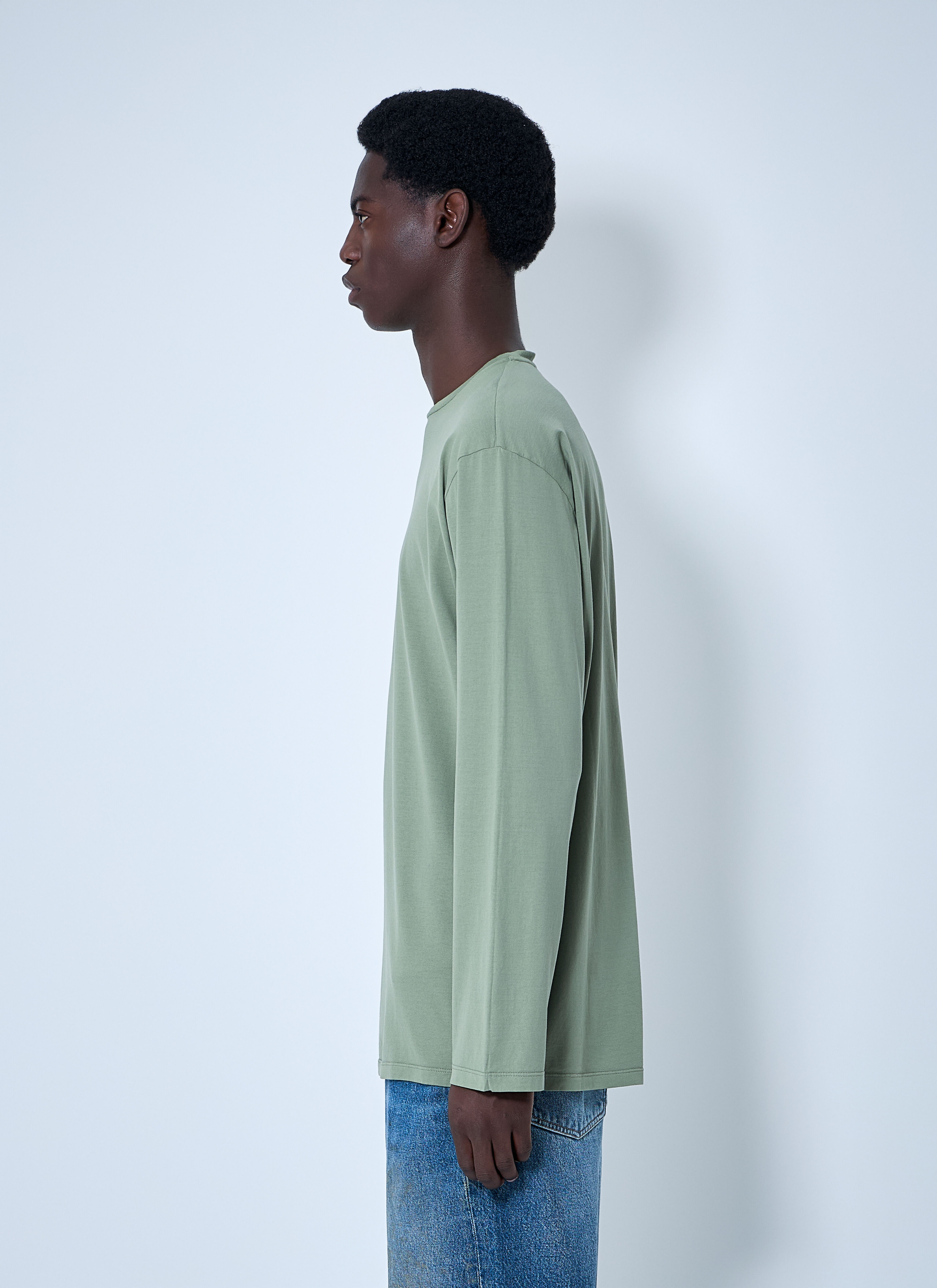 Cotton Long Sleeve T-Shirt - 3