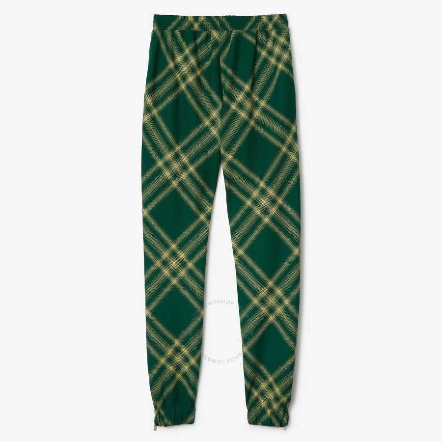 Burberry Check Wool Jogging Pants - 2