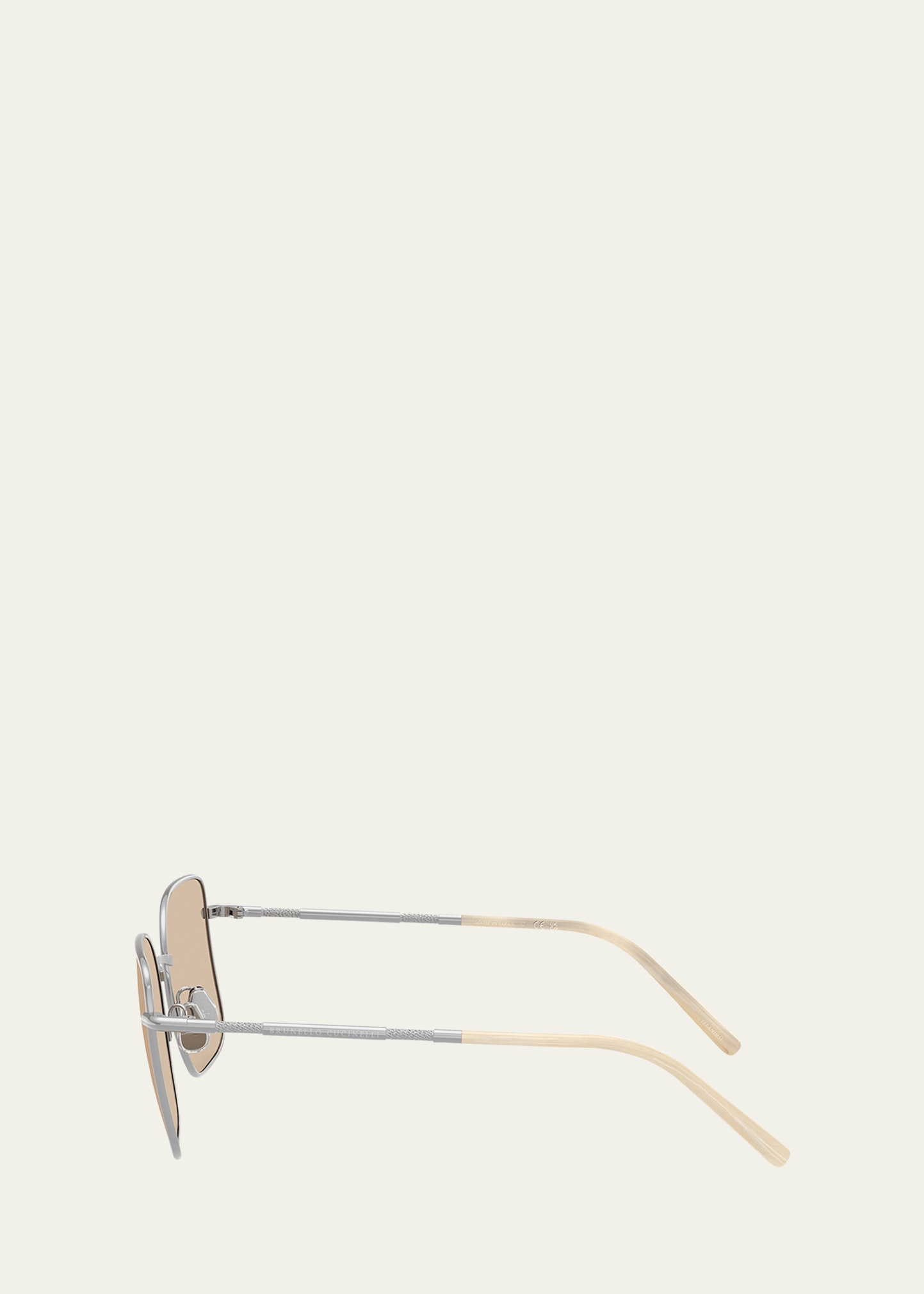 BC1005T Rectangular Titanium Sunglasses - 3