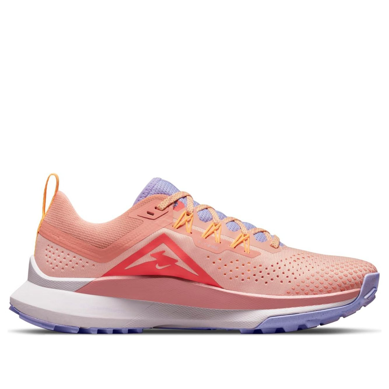 (WMNS) Nike React Pegasus Trail 4 'Arctic Orange Purple Pulse' DJ6159-800 - 2