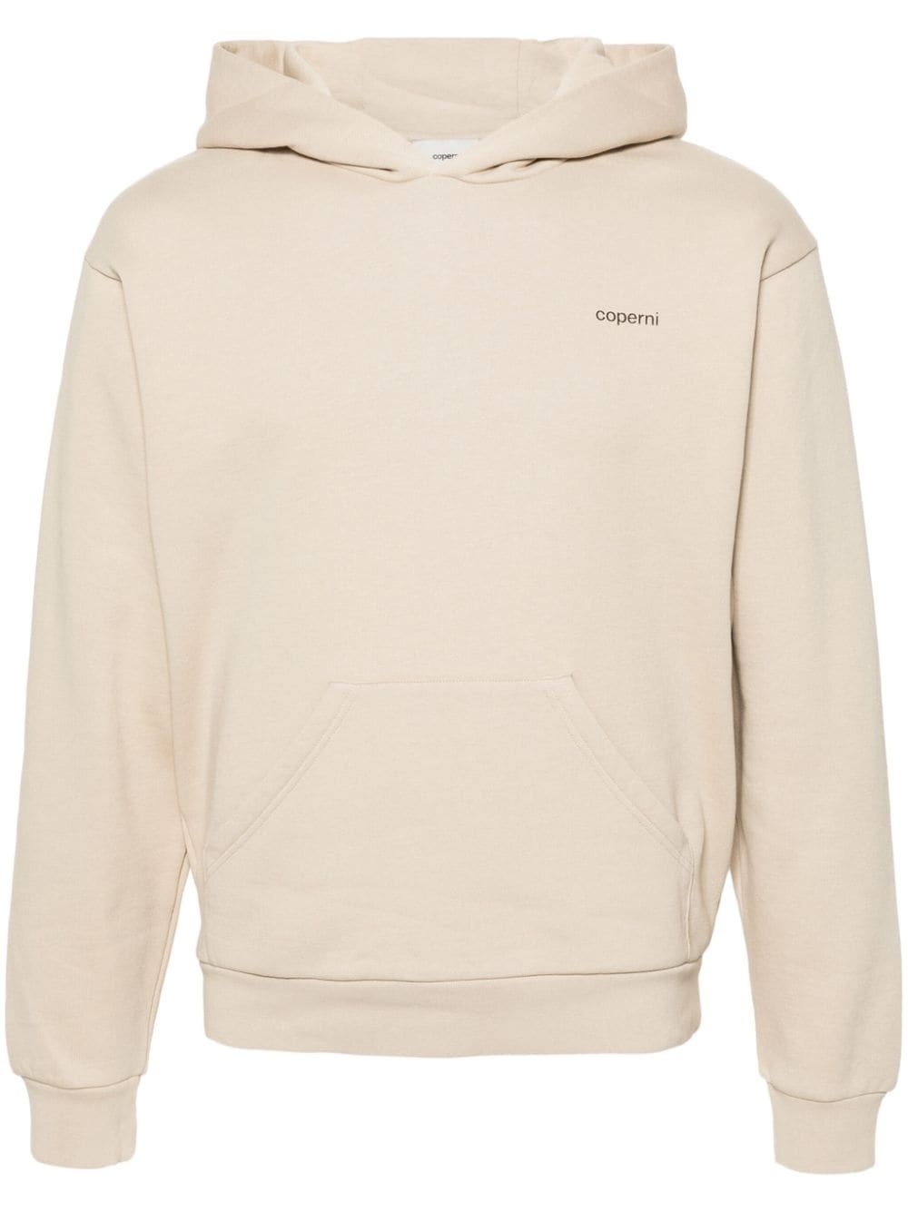Horn logo-print hoodie - 1