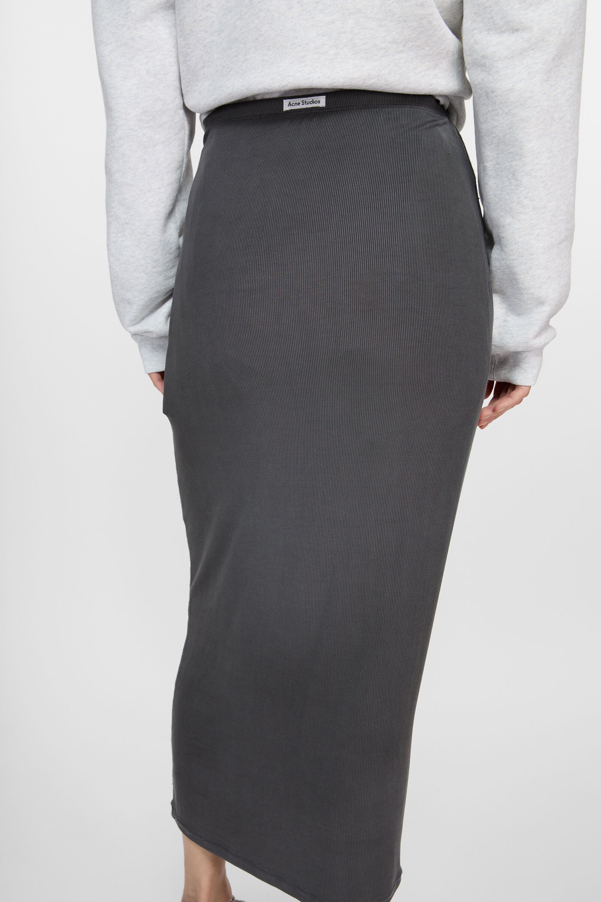 Fitted skirt - Black - 5