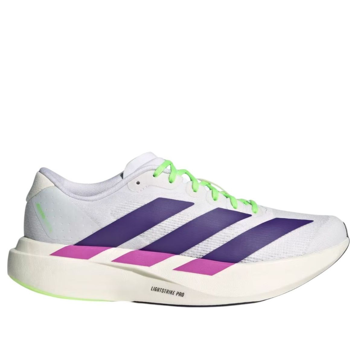 (WMNS) adidas Adizero Evo SL 'White Collegiate Purple' JS4456 - 2