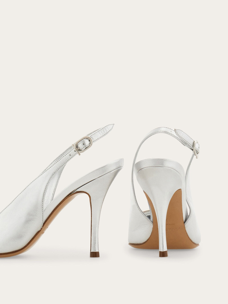 Maxi Gancini slingback pump 7