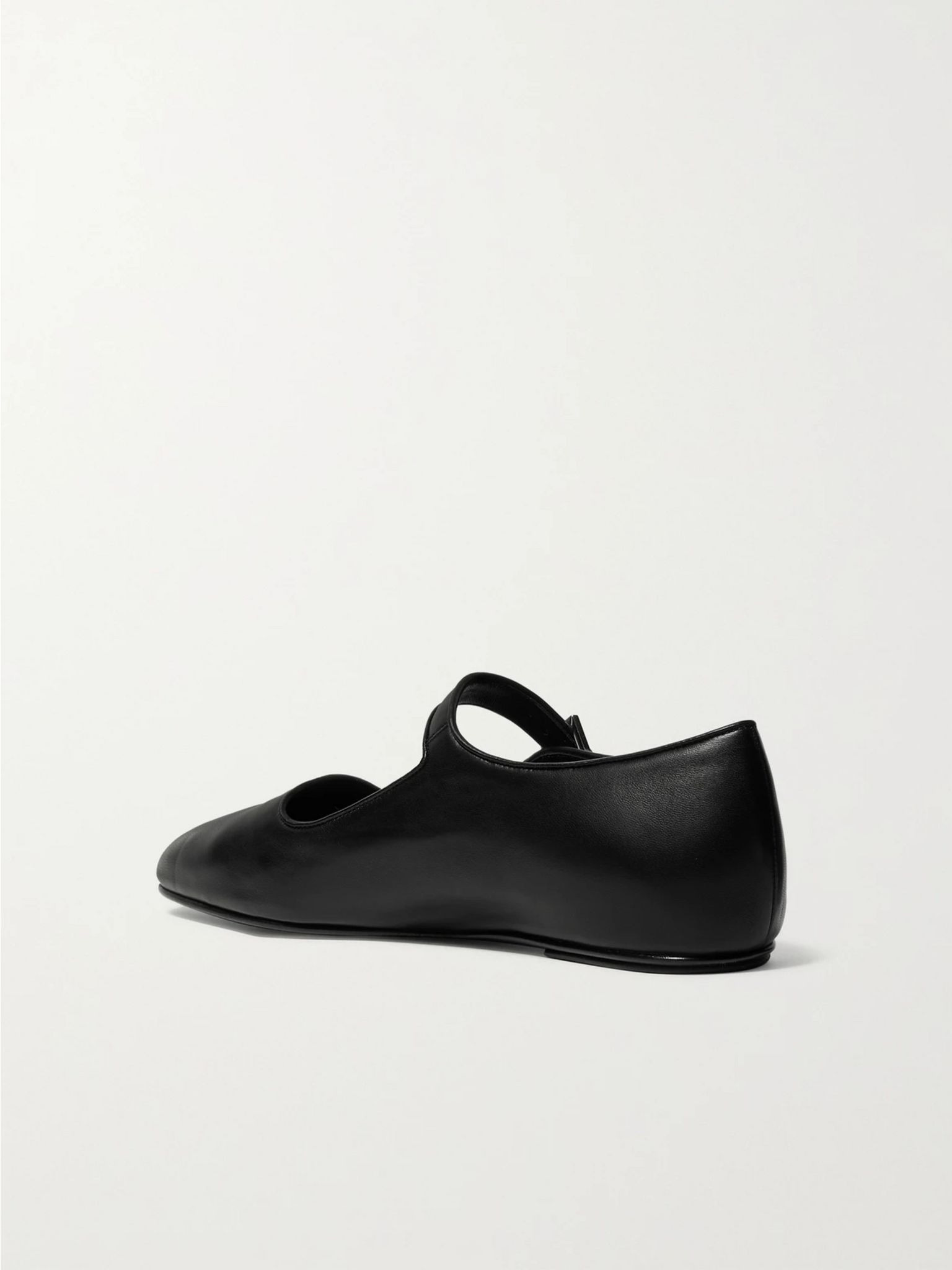 Ava leather Mary Jane ballet flats Black - 3