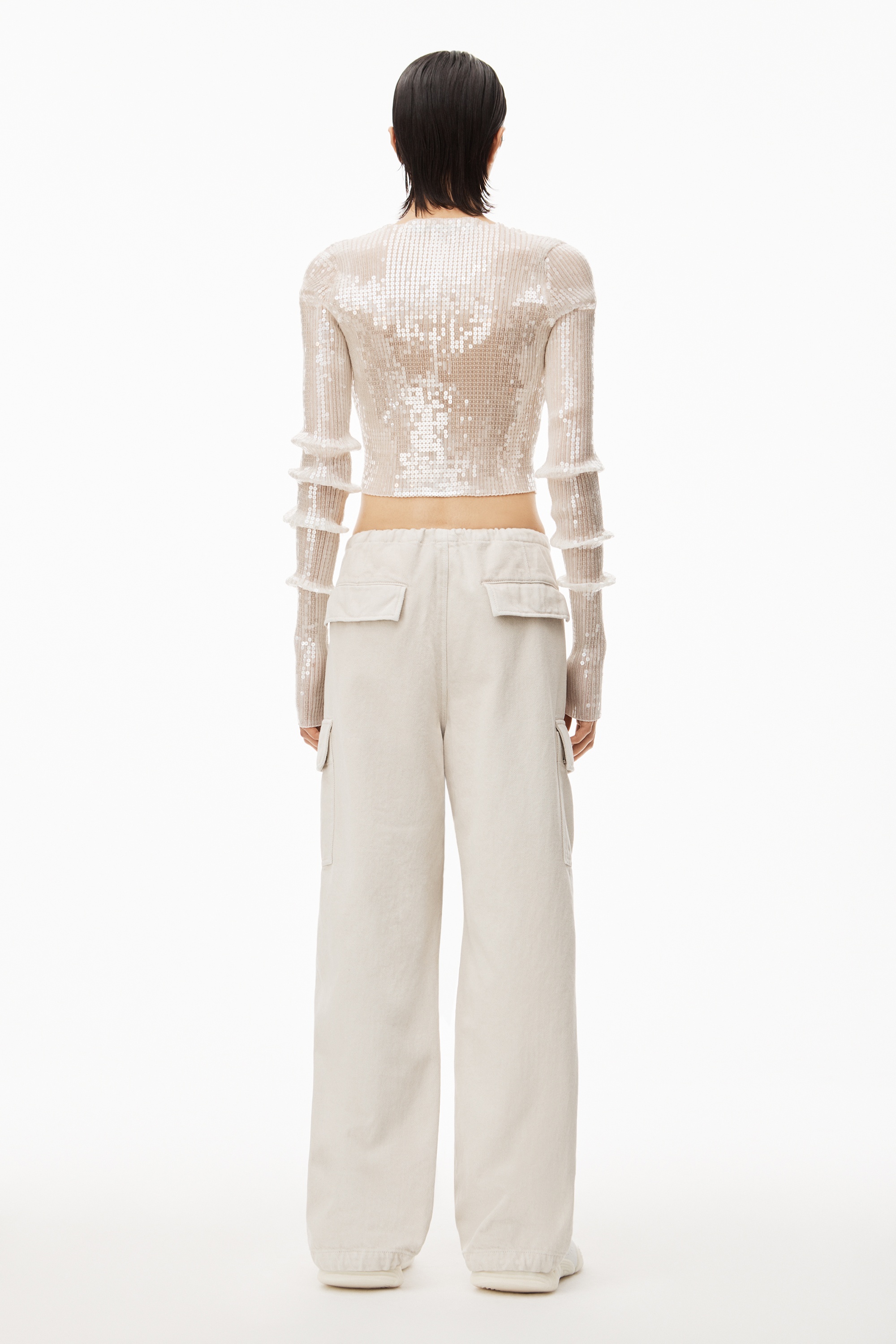 PARACHUTE PANT IN MOONSHINE DENIM - 5