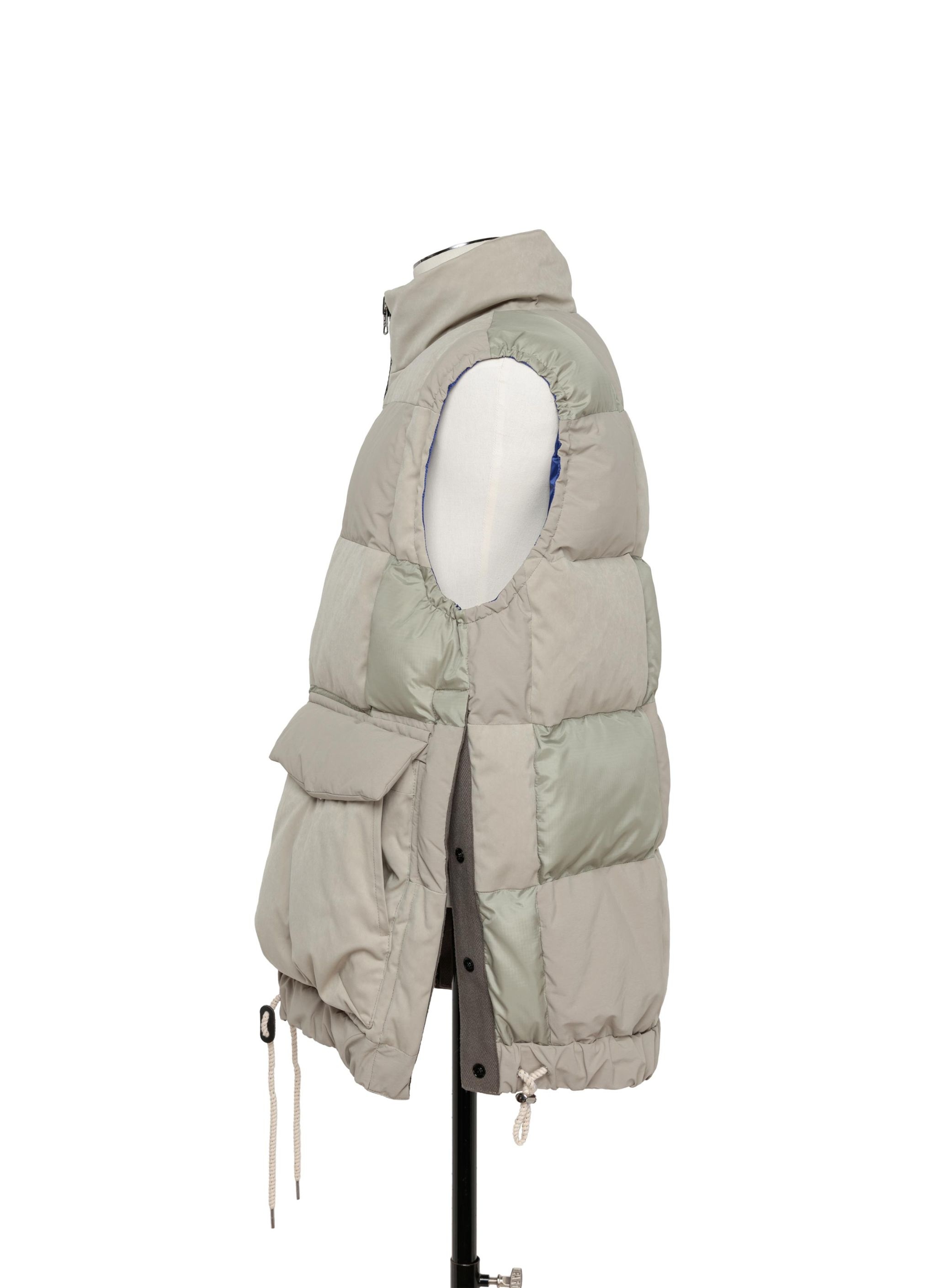 Faux Suede Mix Vest - 3