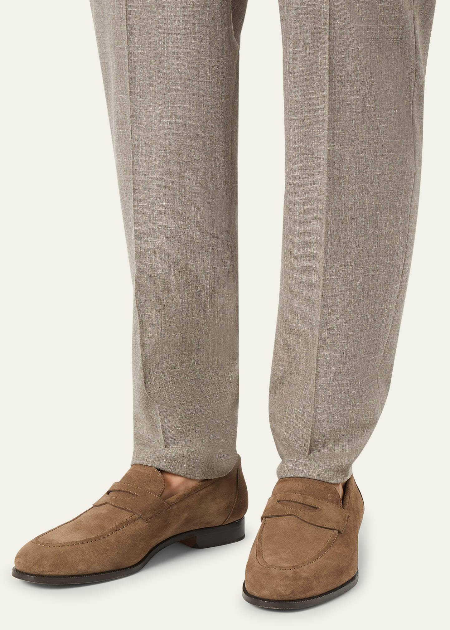 Men's Sergio Walk Suede Penny Loafers - 2