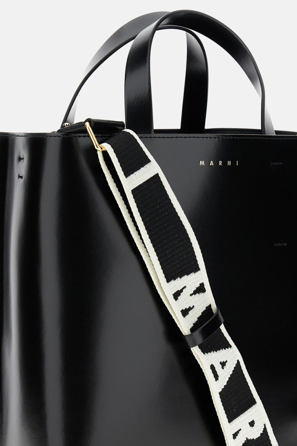 MUSEO SMALL LEATHER TOTE BAG - 4