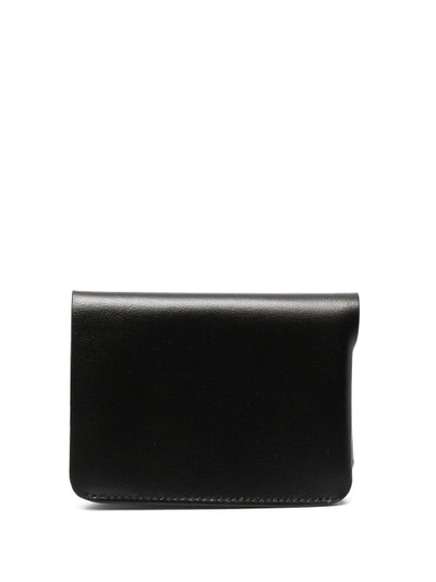 Jil Sander embossed logo wallet outlook