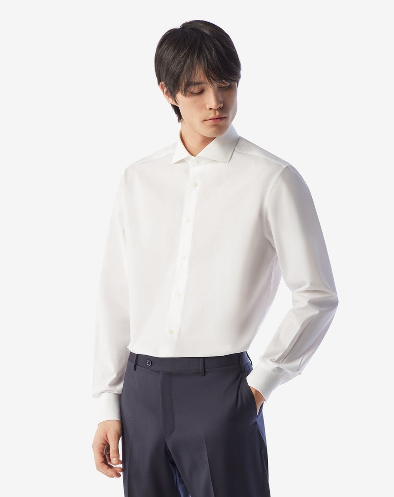 CORNELIANI White cotton shirt outlook