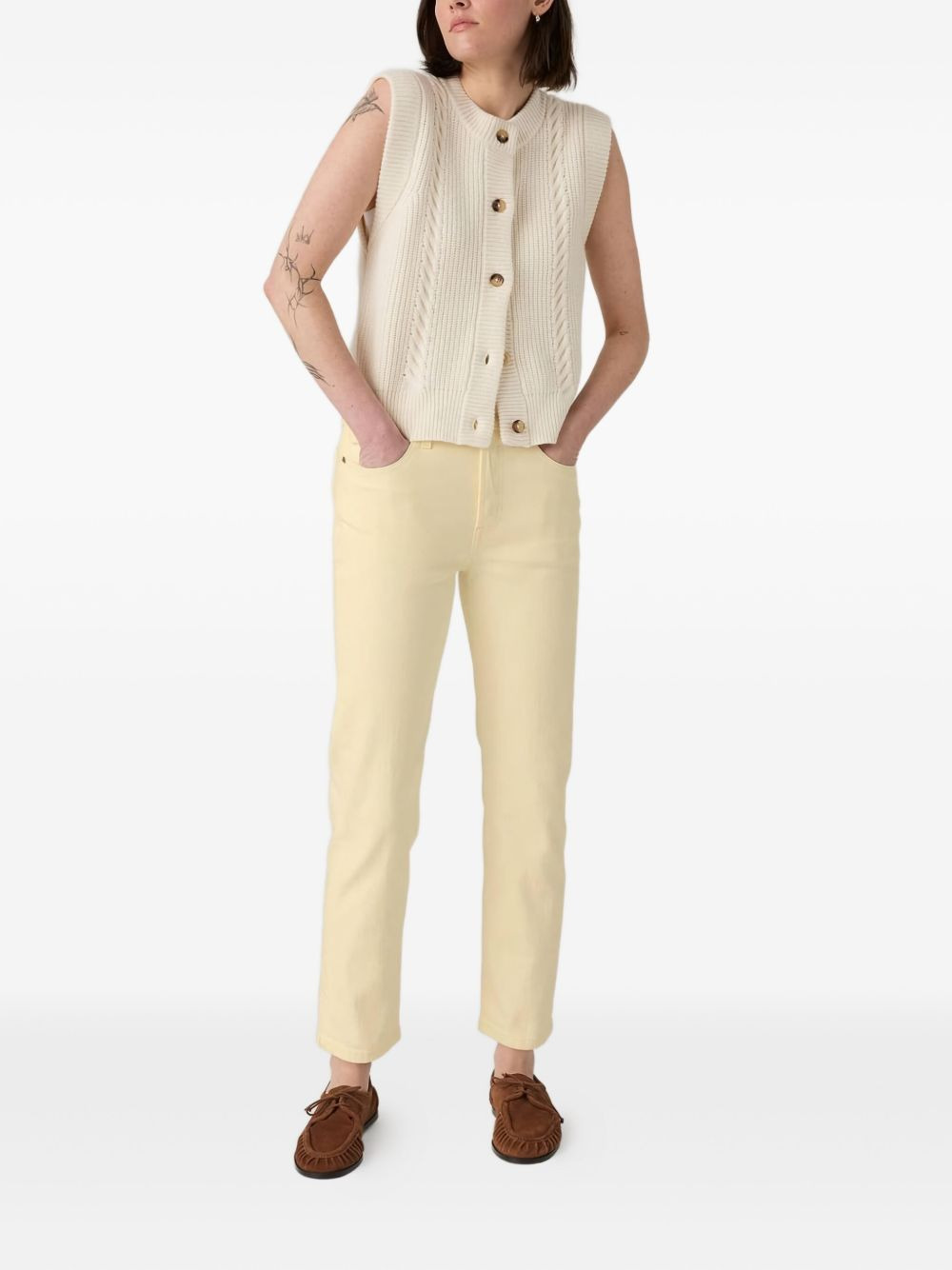 stretch-cotton jeans - 2