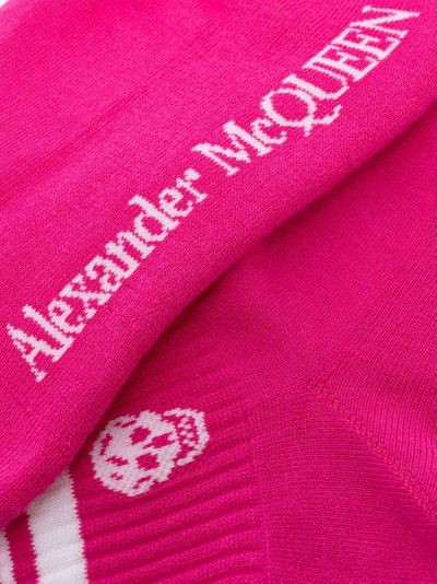 Alexander McQueen Logo cotton socks outlook