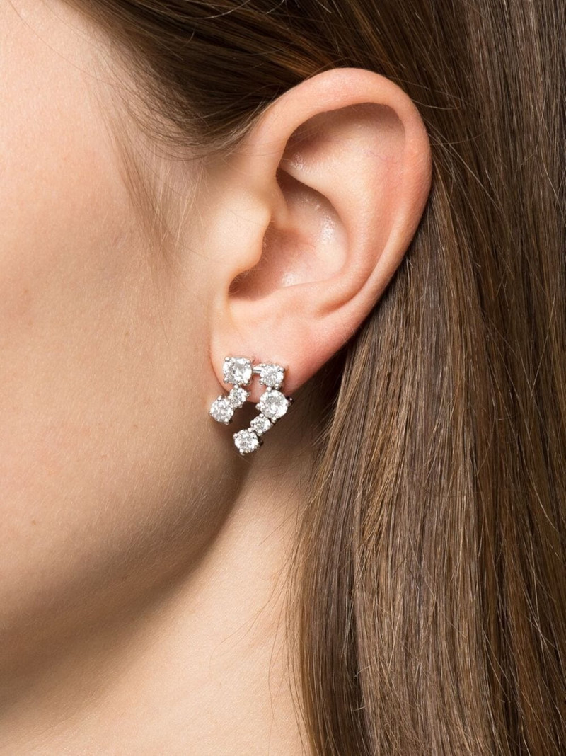Completedworks crystal polished drop earrings outlook