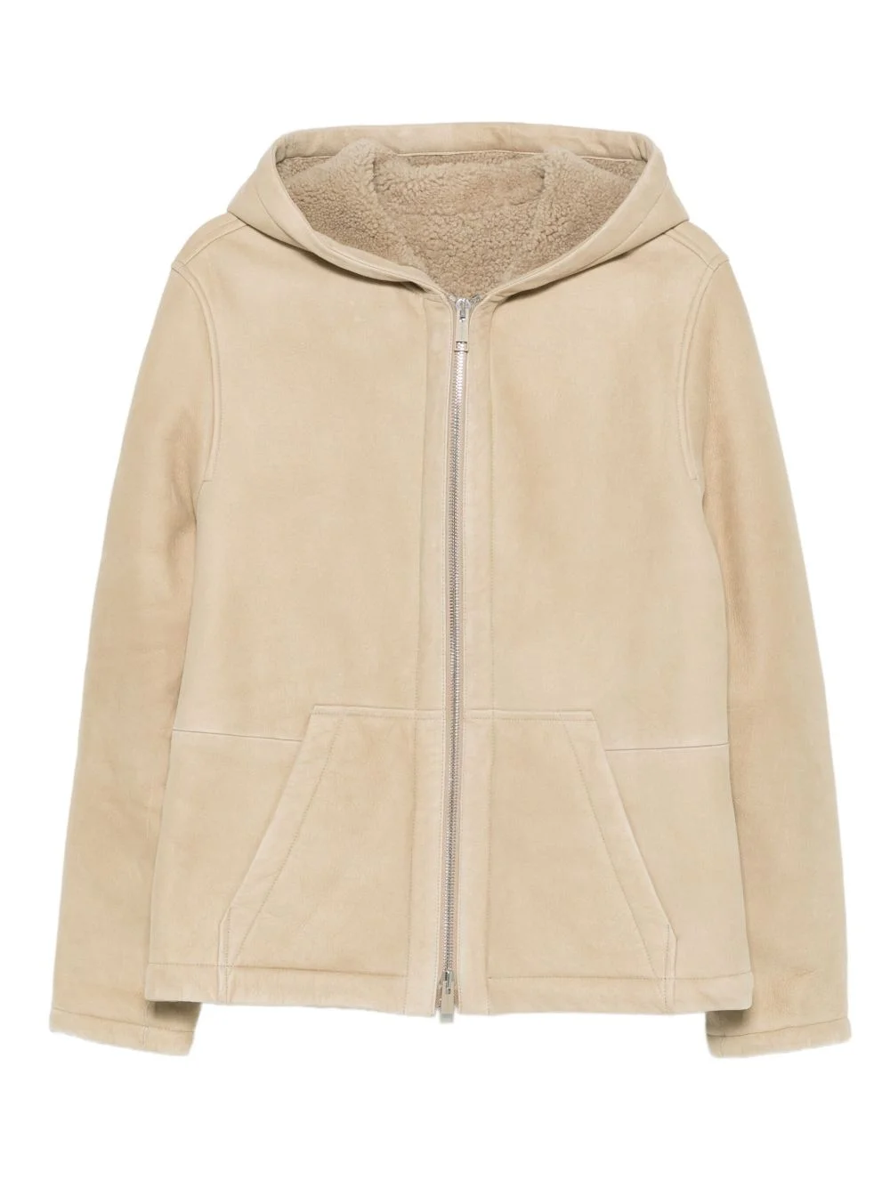 hooded zip-up jacket - 1