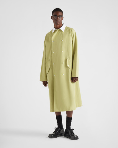 Prada Cotton raincoat outlook