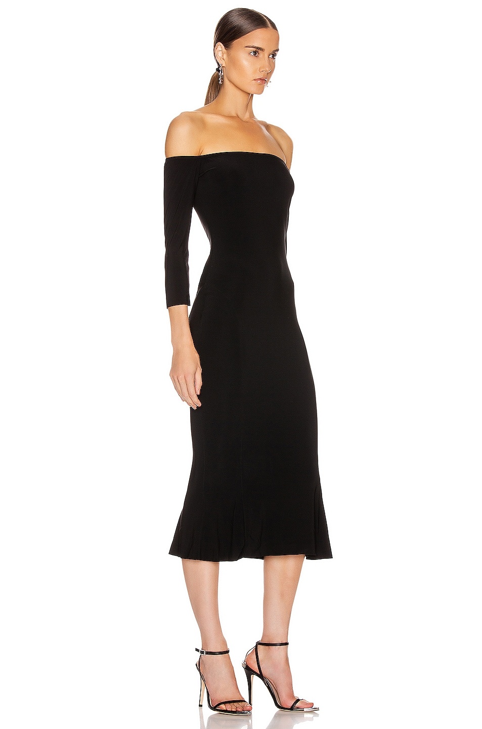 Off Shoulder Fishtail Dress - 2