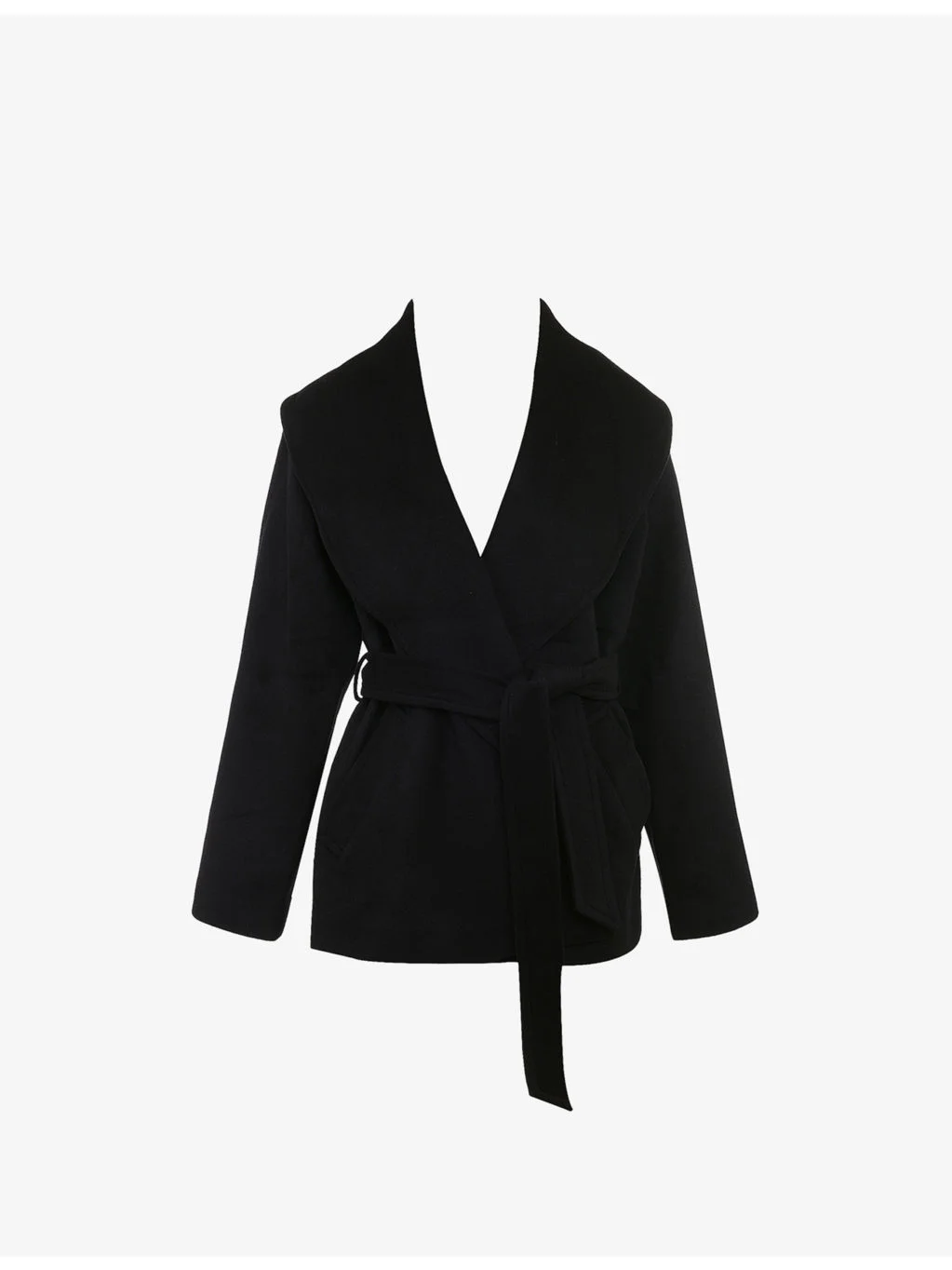 James Tie-Waist Wool-Blend Jacket - 1