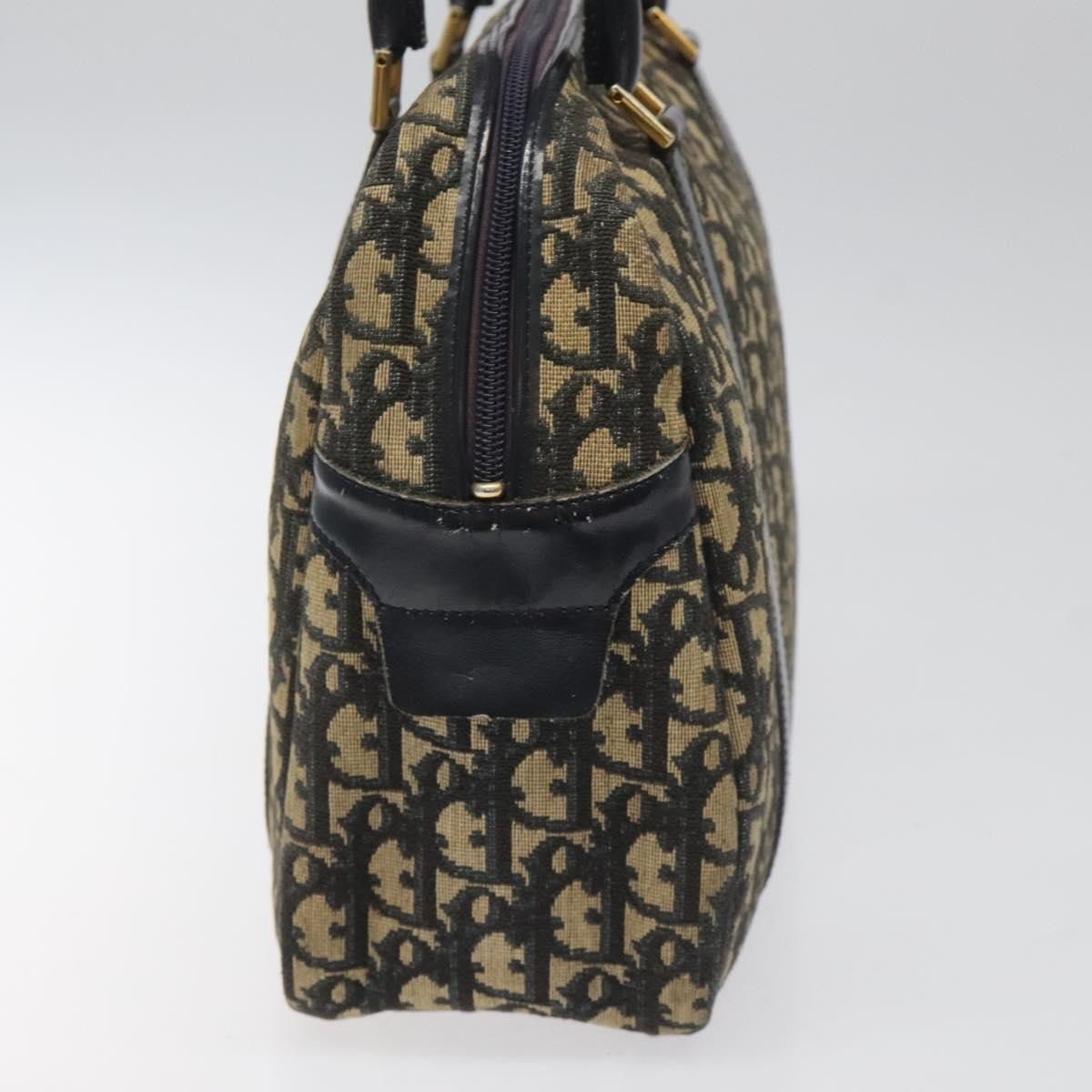 DIOR Trotter Canvas Hand Bag Navy - 5