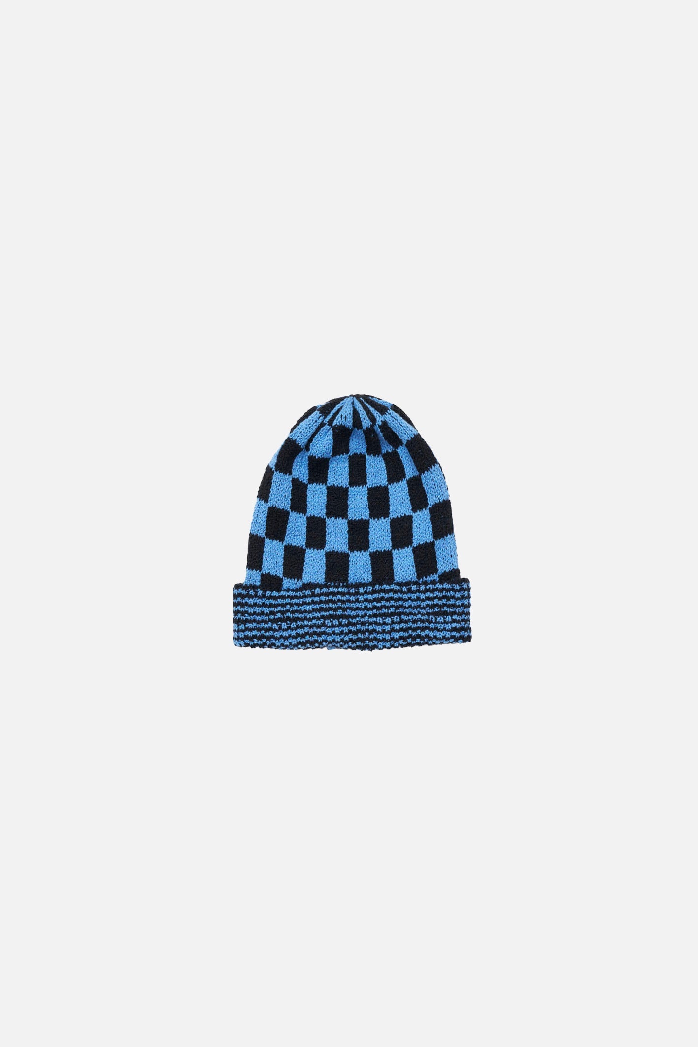 【関税込み】The Elder Statesman ビーニー The Elder Statesman BOLT CHECK BEANIE | REVERSIBLE