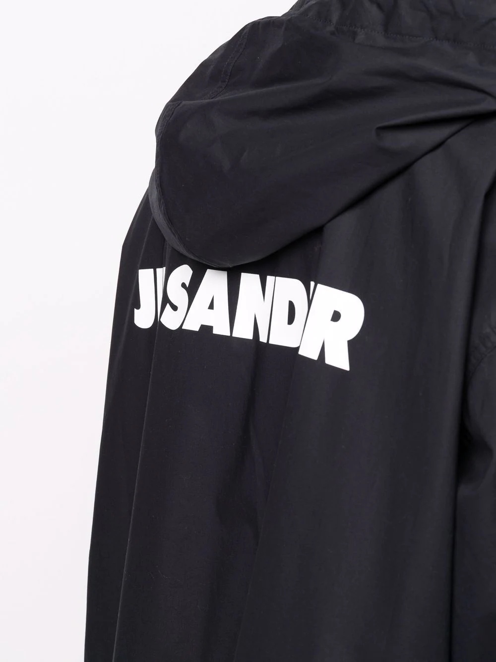 logo-print raincoat - 5