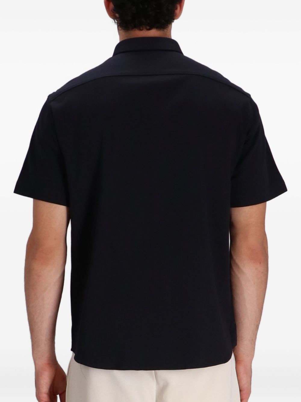 button-up short-sleeved shirt - 4