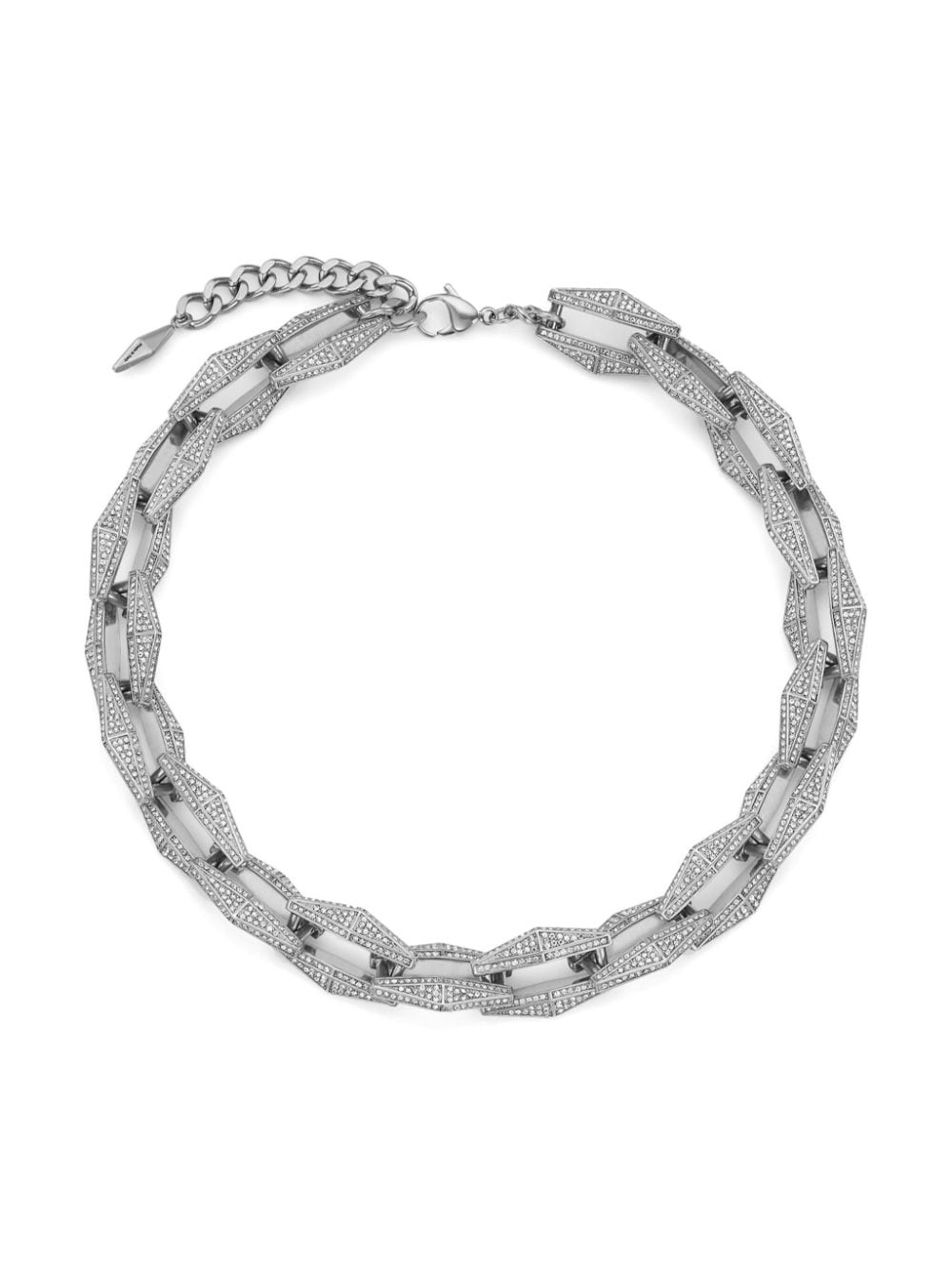 Diamond Chain crystal-embellished necklace - 2