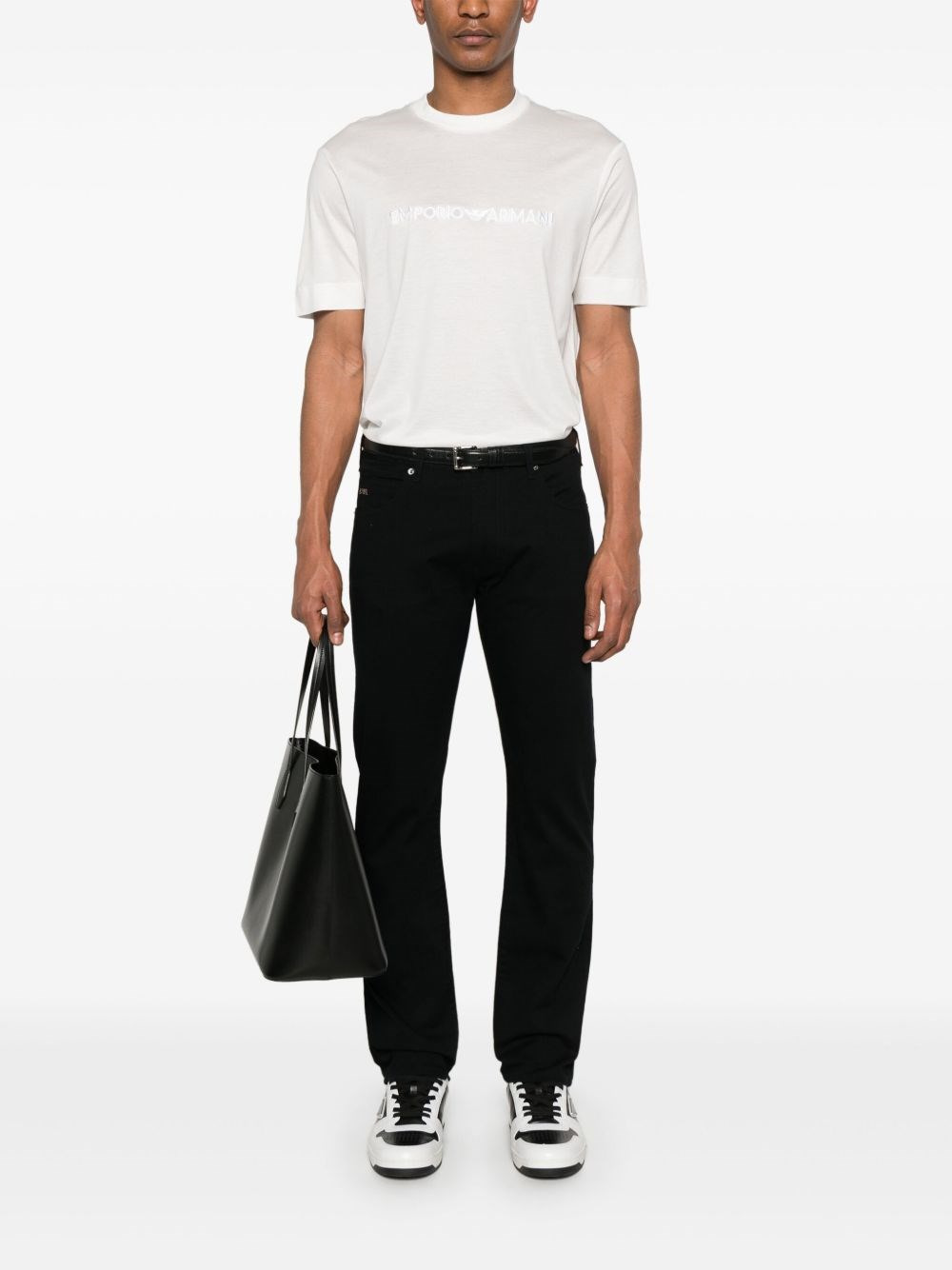 Embroidered logo t-shirt - 4