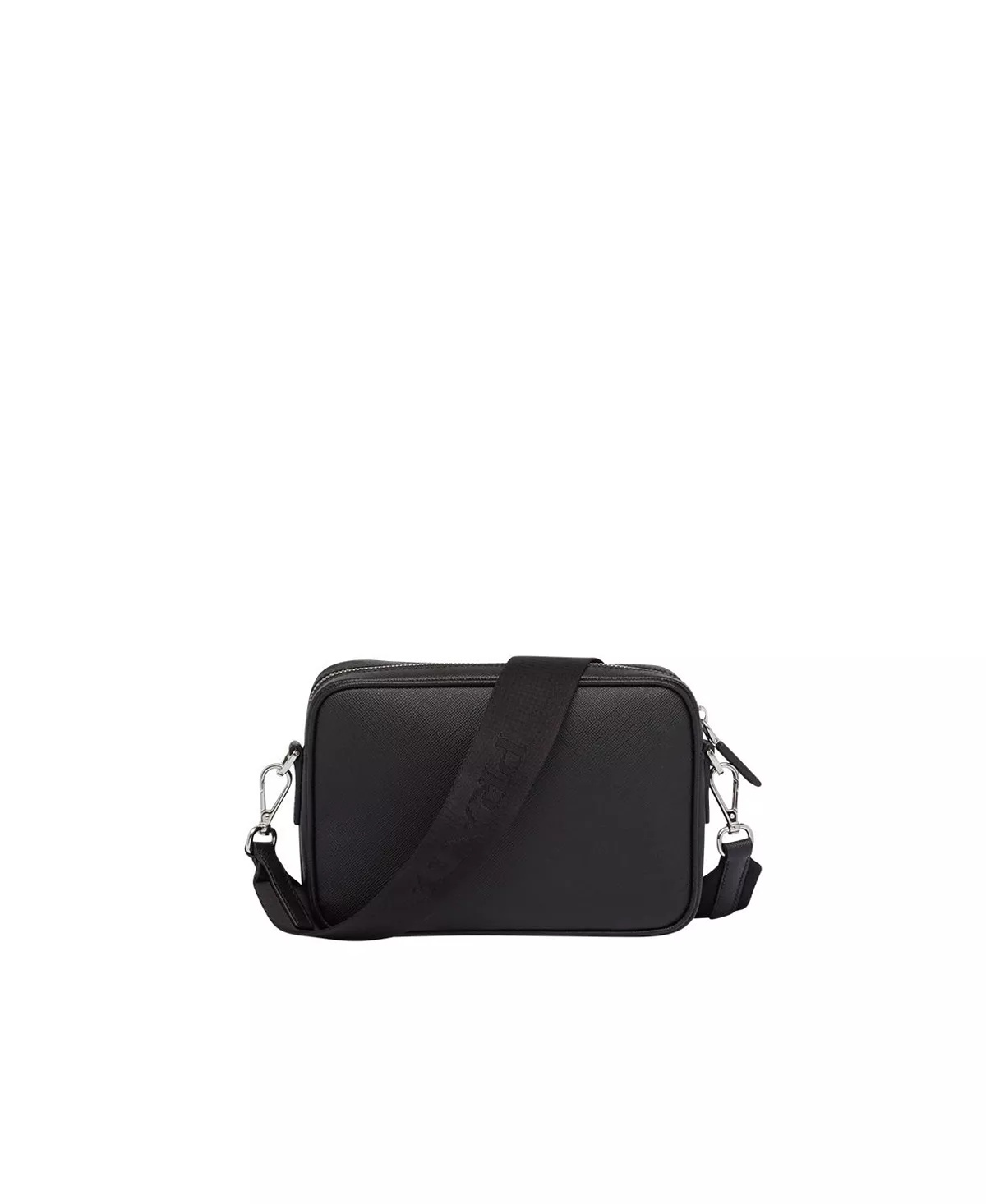 Saffiano Leather Shoulder Bag - 3
