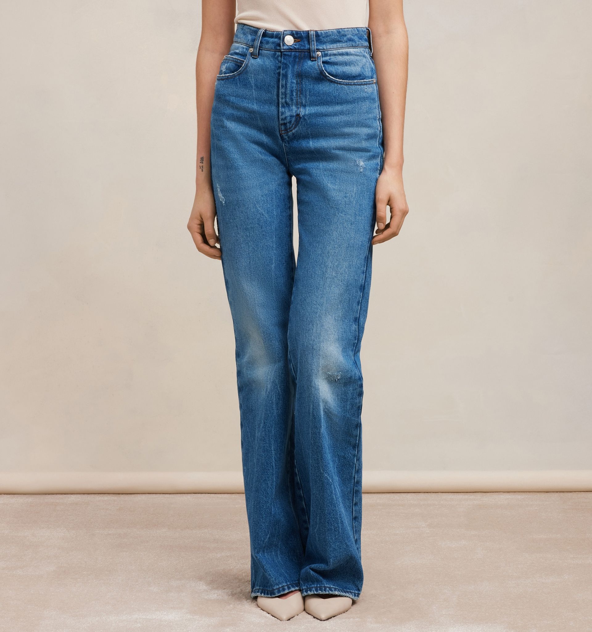 Flare Fit Jeans - 6